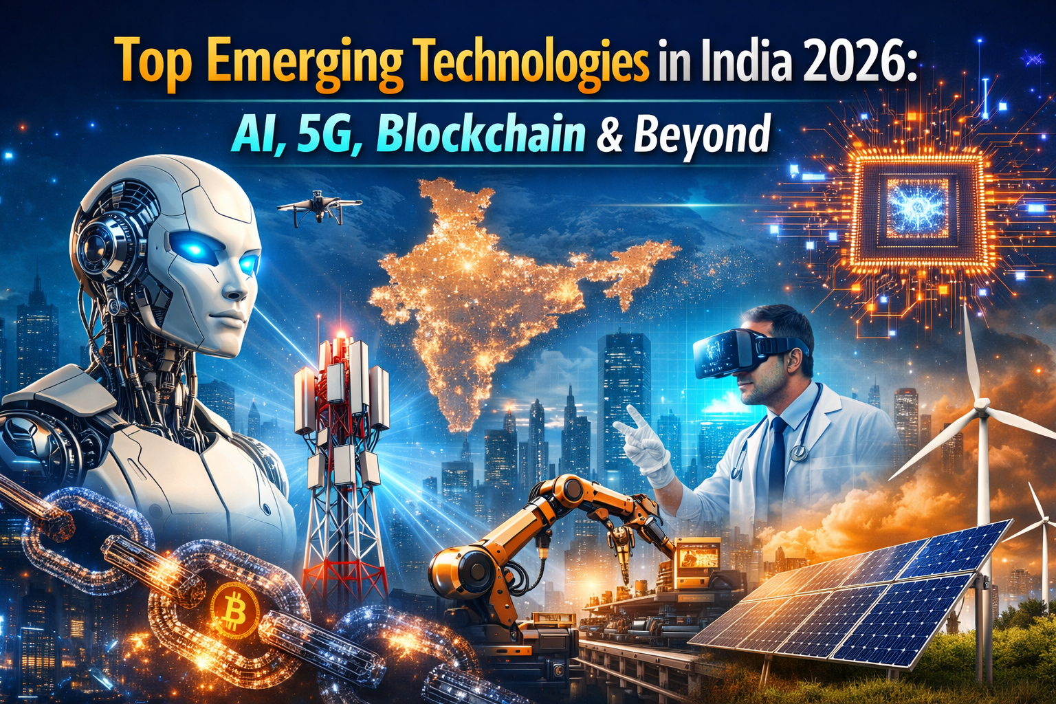 Top Emerging Technologies in India 2026: AI, 5G, Blockchain & Beyond